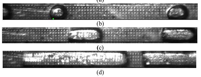Régime d'écoulements diphasiques : condensation en microcanal nanostructuré